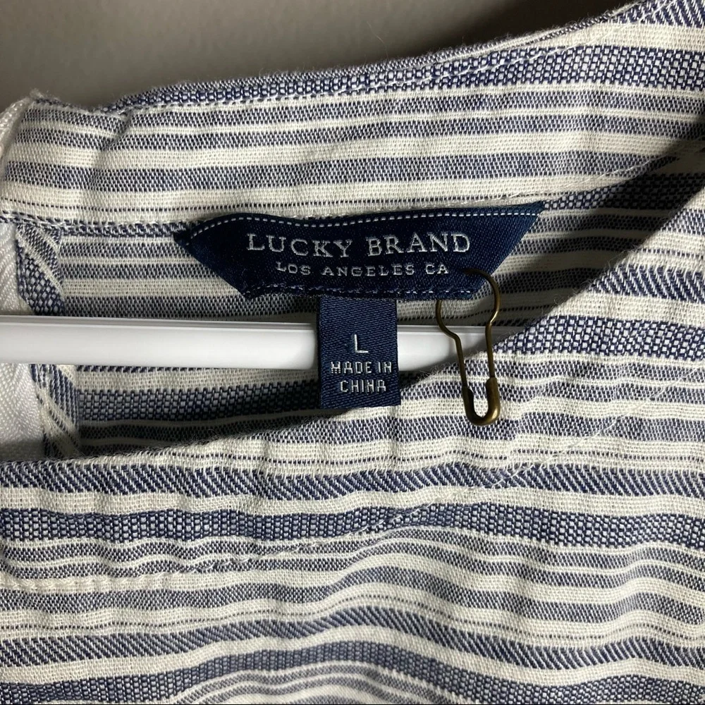 Lucky Brand Blue and White Dress - Picture 5 of 5
